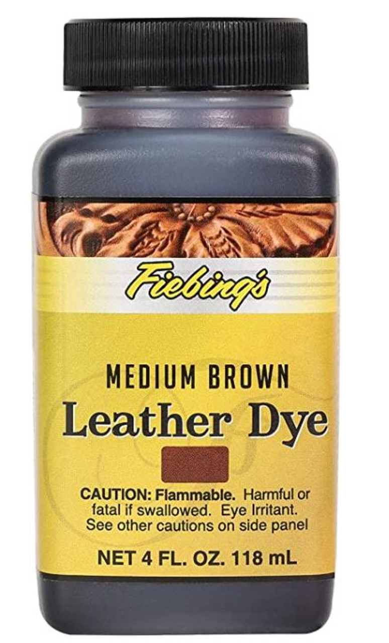 Fiebing's Brown Leather Dye, 4 Ounce - CountryMax